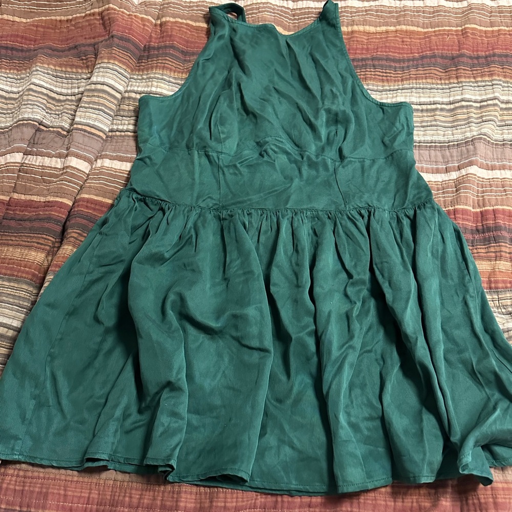 American Eagle High Neck Sleeveless Dress